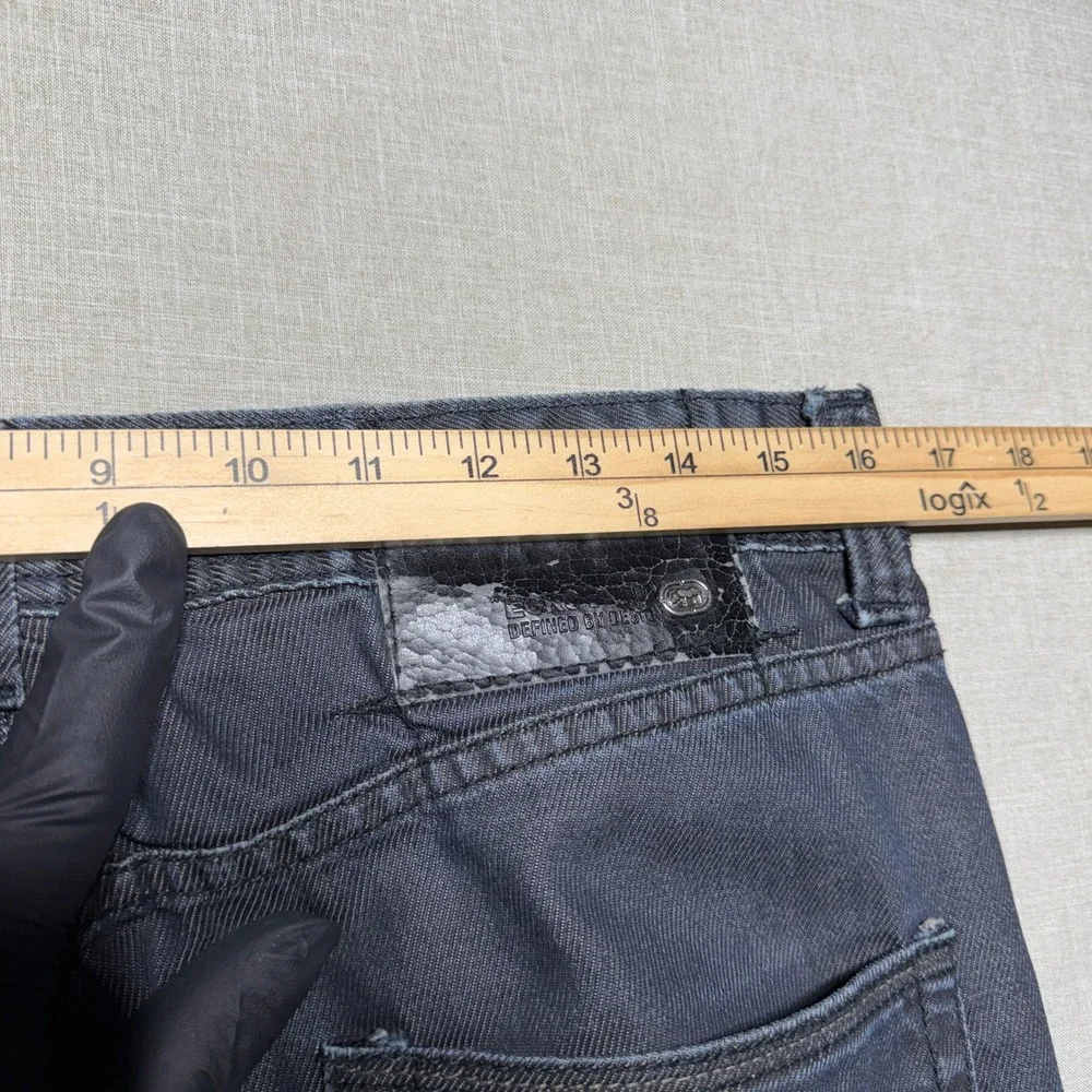 Ecko Unltd Pants Mens 32x30 Gray Slim Straight Y2K Streetwear Casual